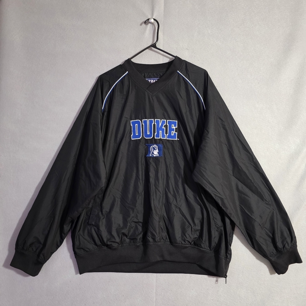 Vtg Team Edition Apparel Duke University Blue Devils Windbreaker Size XL